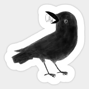 Baby Crow Sticker